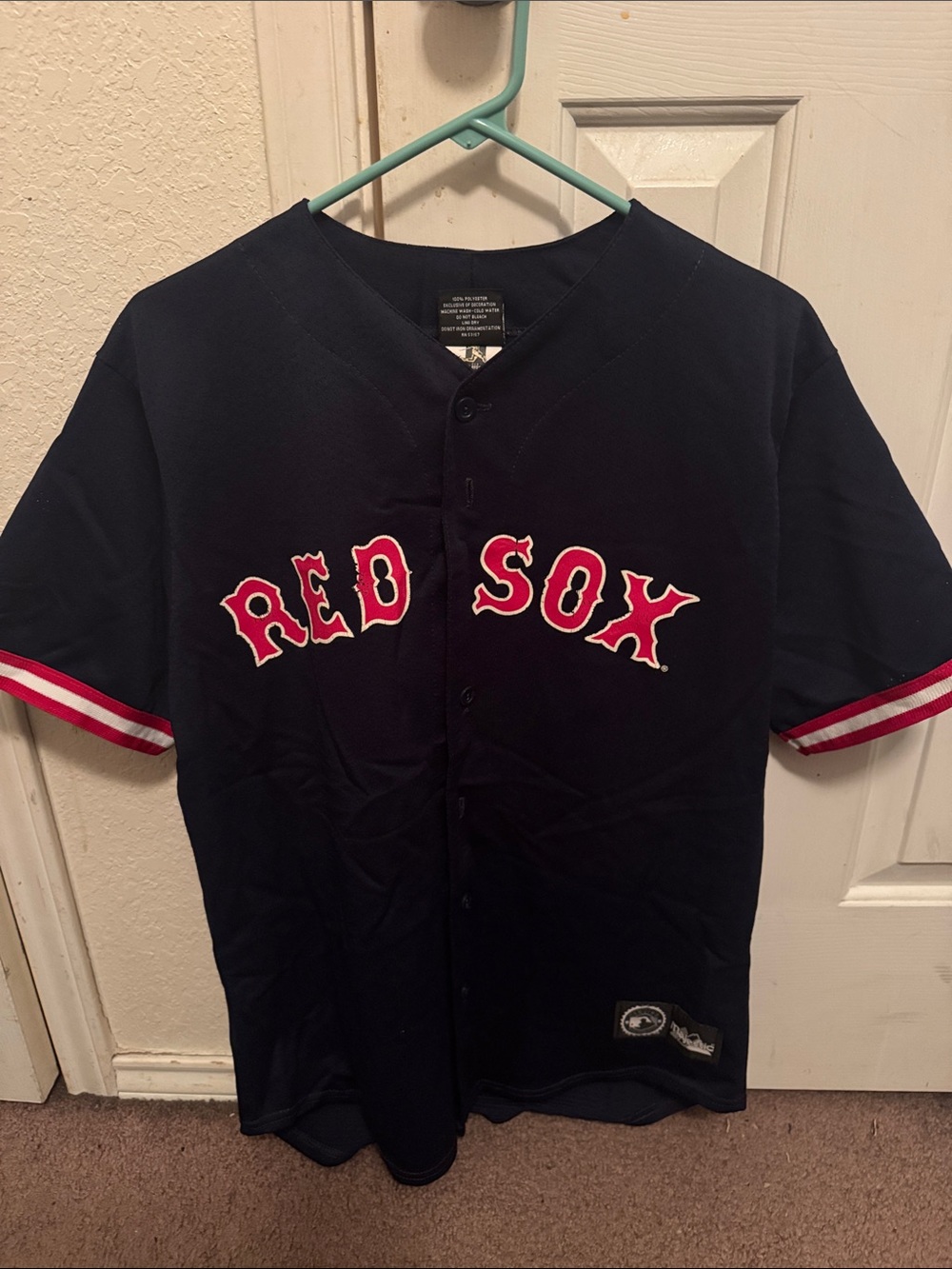 Vintage 2001 BP Boston Red Sox Nomar Garciaparra Jersey Size M